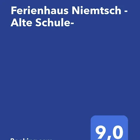 Σπίτι διακοπών Niemtsch -alte Schule-